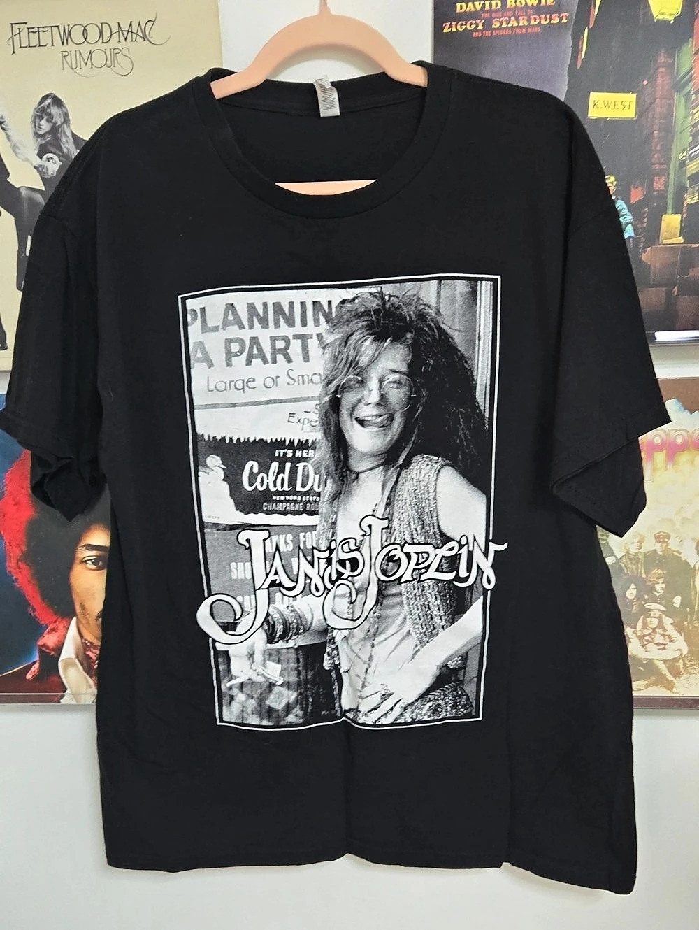 Bundle 5 Items For $25! Janis Joplin Graphic T-Shirt Black XL